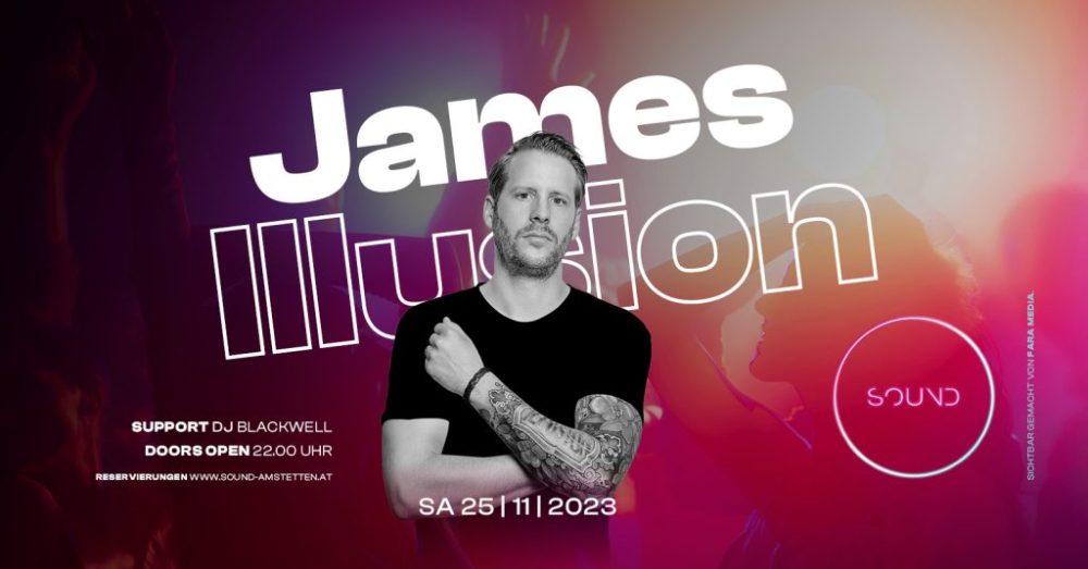 James Illusion Sound FB Banner 1200 x 628 px